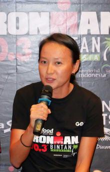 Inge Prasetyo Optimis Kalahkan Atlet Dunia di Ironman 70.3 Bintan